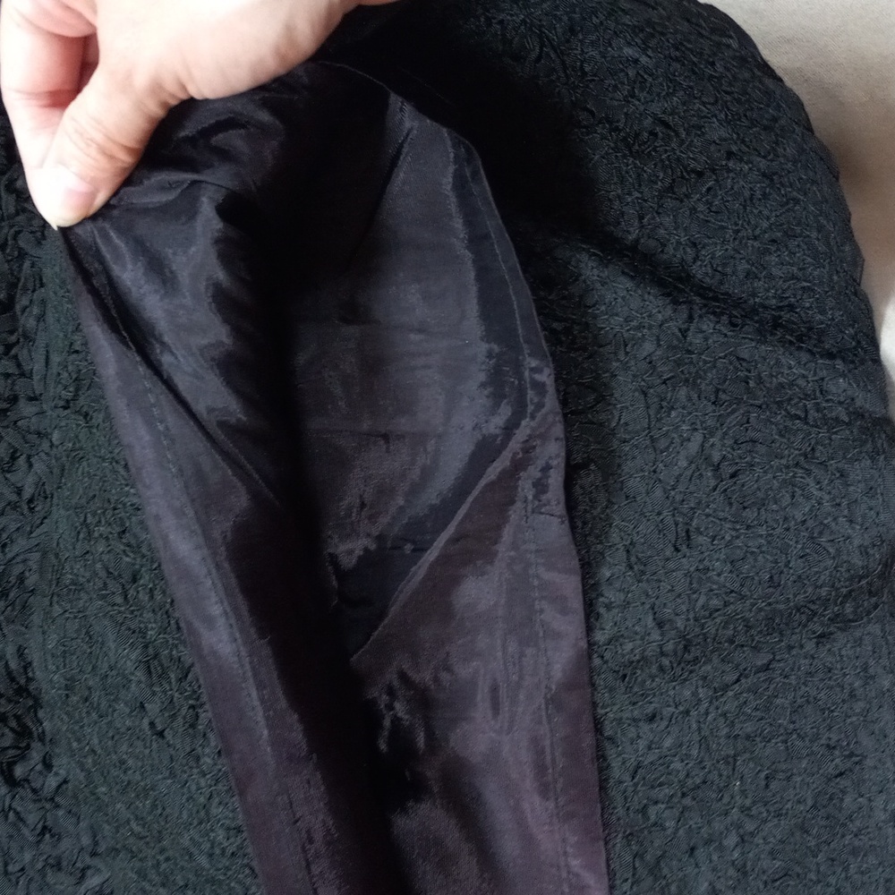 Vintage grosgrain ribbons skirt.  minimalist - Picture 3 of 6